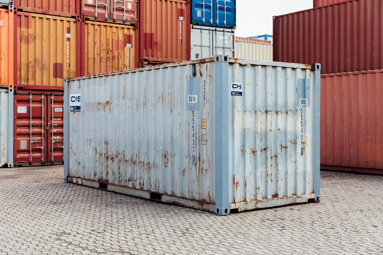 Container de depozitare uzat de 20 de picioare – Image 2