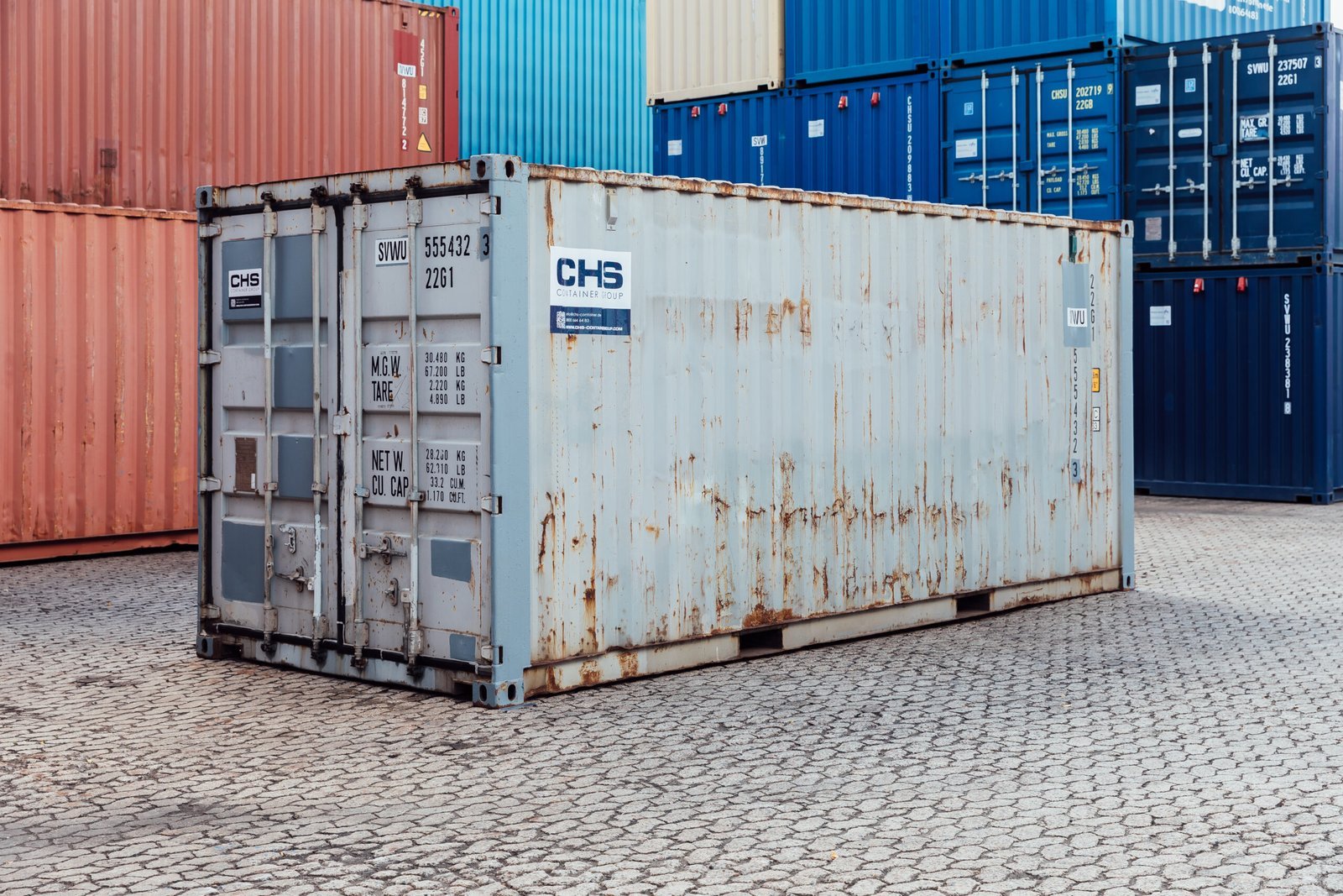 Container de depozitare uzat de 20 de picioare – Image 3