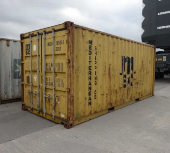 Container de 20 de Picioare Uzat