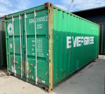 Container de 20 de picioare uzat