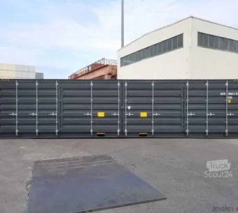 Container nou de 40 de picioare High Cube cu ușă laterală