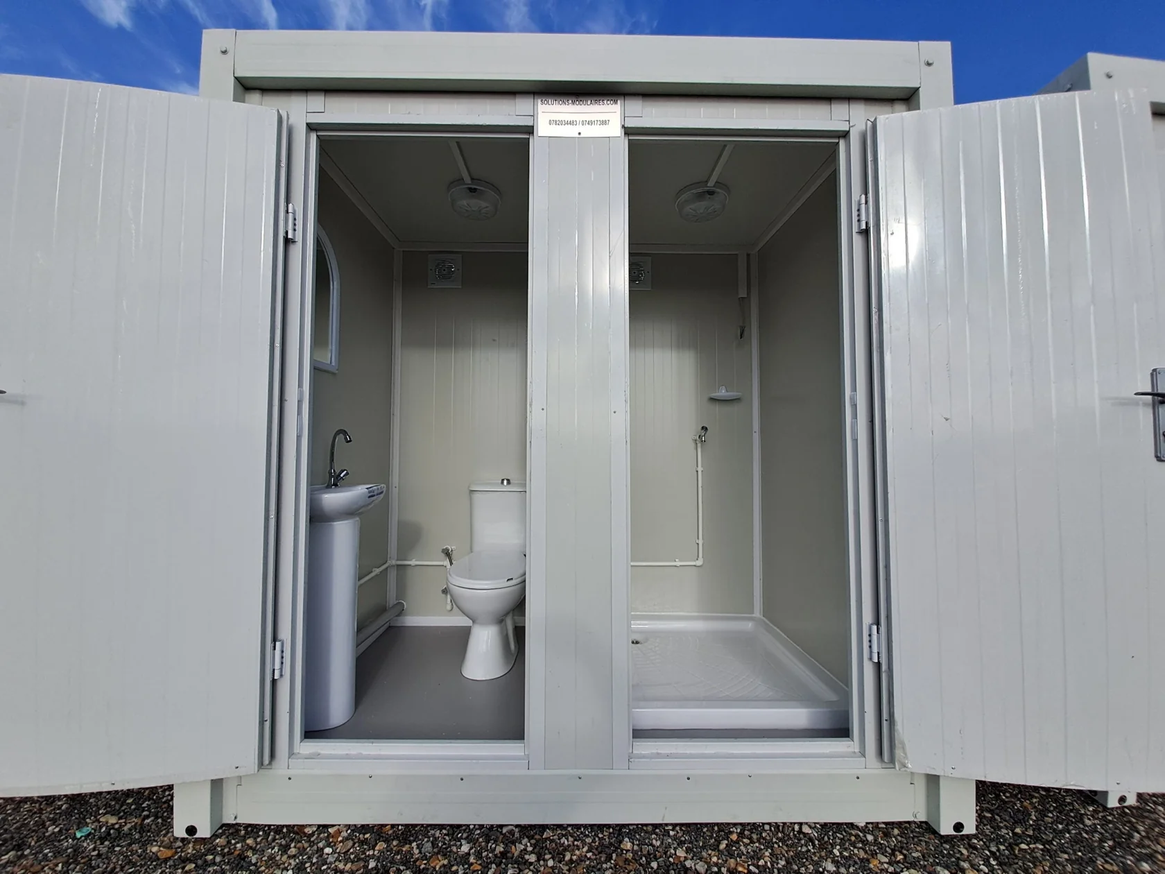 Modul sanitar WC + lavoar + duș - Image 4