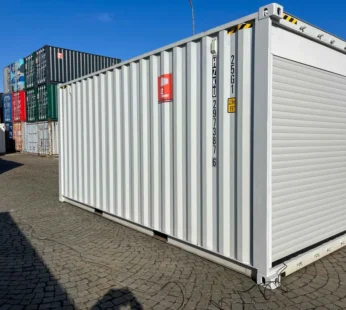 Container HC de 20 de picioare cu uși rulou