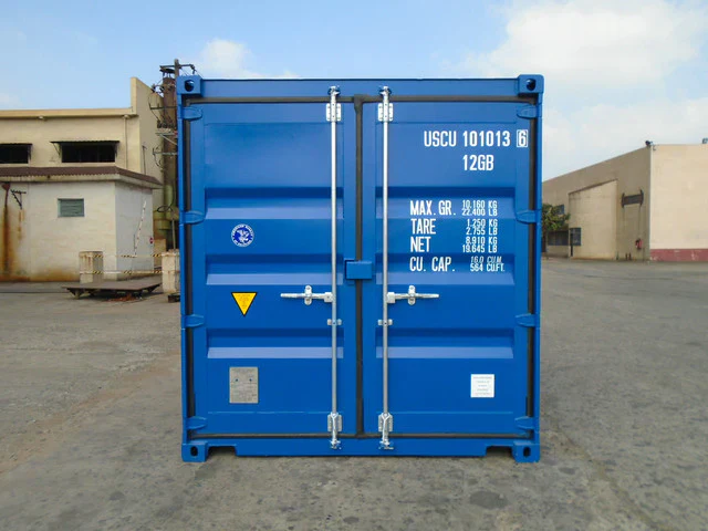 Container maritim nou de 10 picioare albastru - Image 3