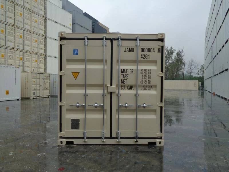 Container maritim standard de 40 de picioare (RAL 5010) – Image 2