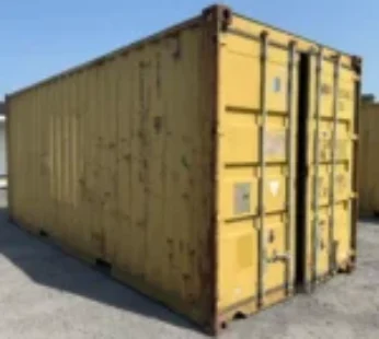 CONTAINER MARITIM DE 20 PICIOARE – UZAT