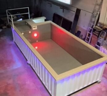 Piscină container premium de 6,2 m x 2,5 m