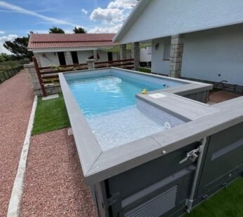 Piscină din containere model Lanzarote
