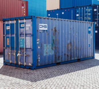 Container de depozitare uzat de 20 de picioare